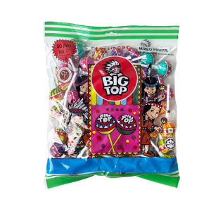 BT101 MIXED FRUIT POPS 50PCS